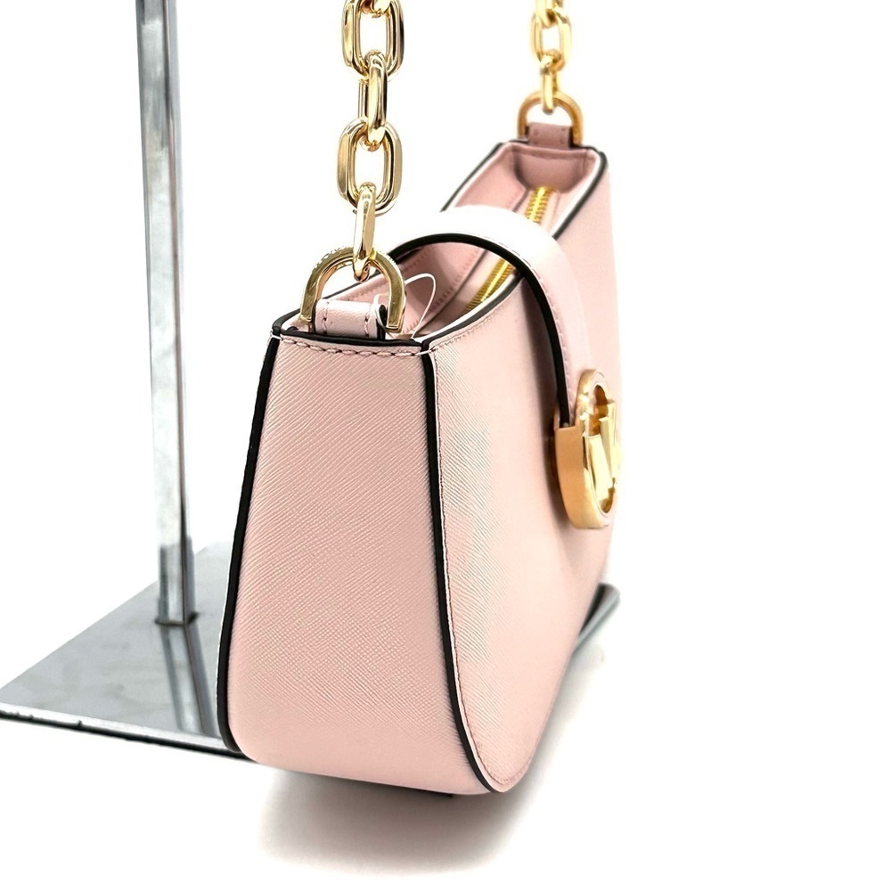 Michael Kors Small Carmen Pouchette Shoulder Bag Powder Blush (NWT) - Picture 5 of 10